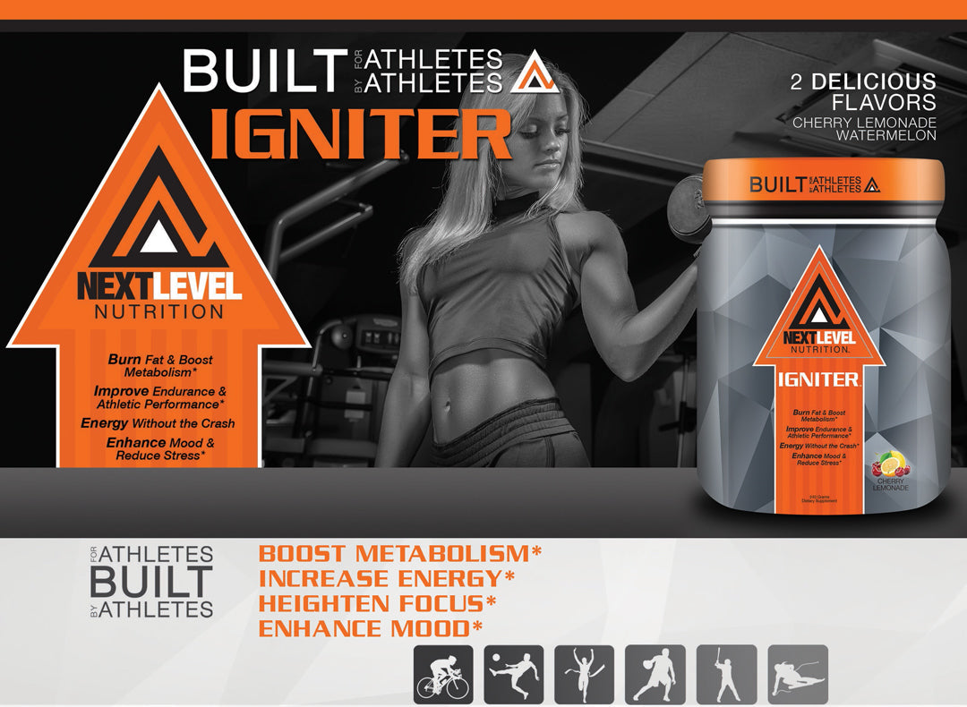 Igniter Pre-Workout & Thermogenic Fat Burner Powder Travel Pack